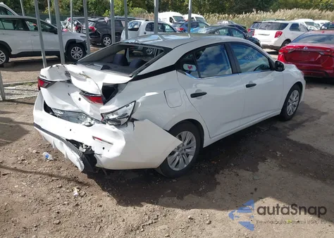 2024 Nissan Sentra S Xtronic Cvt z USA, uszkodzony, nr VIN 3N1AB8BV1RY291491